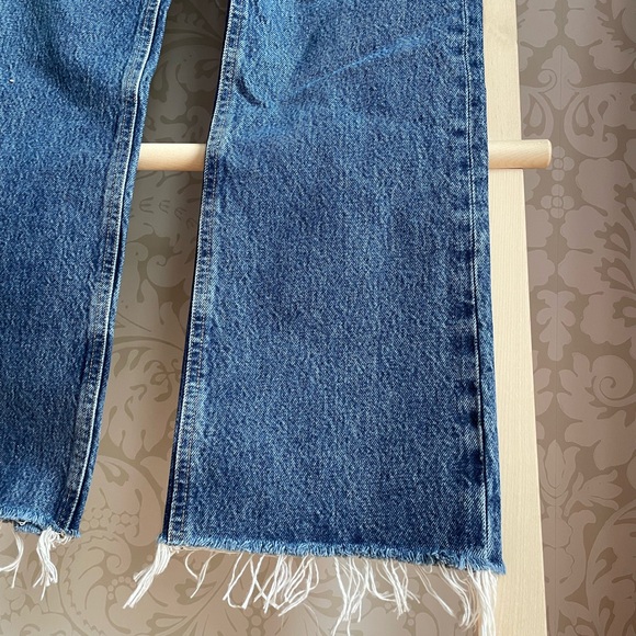 Agolde Women's Boot Cut Jeans - Blue - Picture 4 of 5